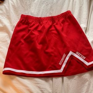 Wisconsin badgers gameday skirt